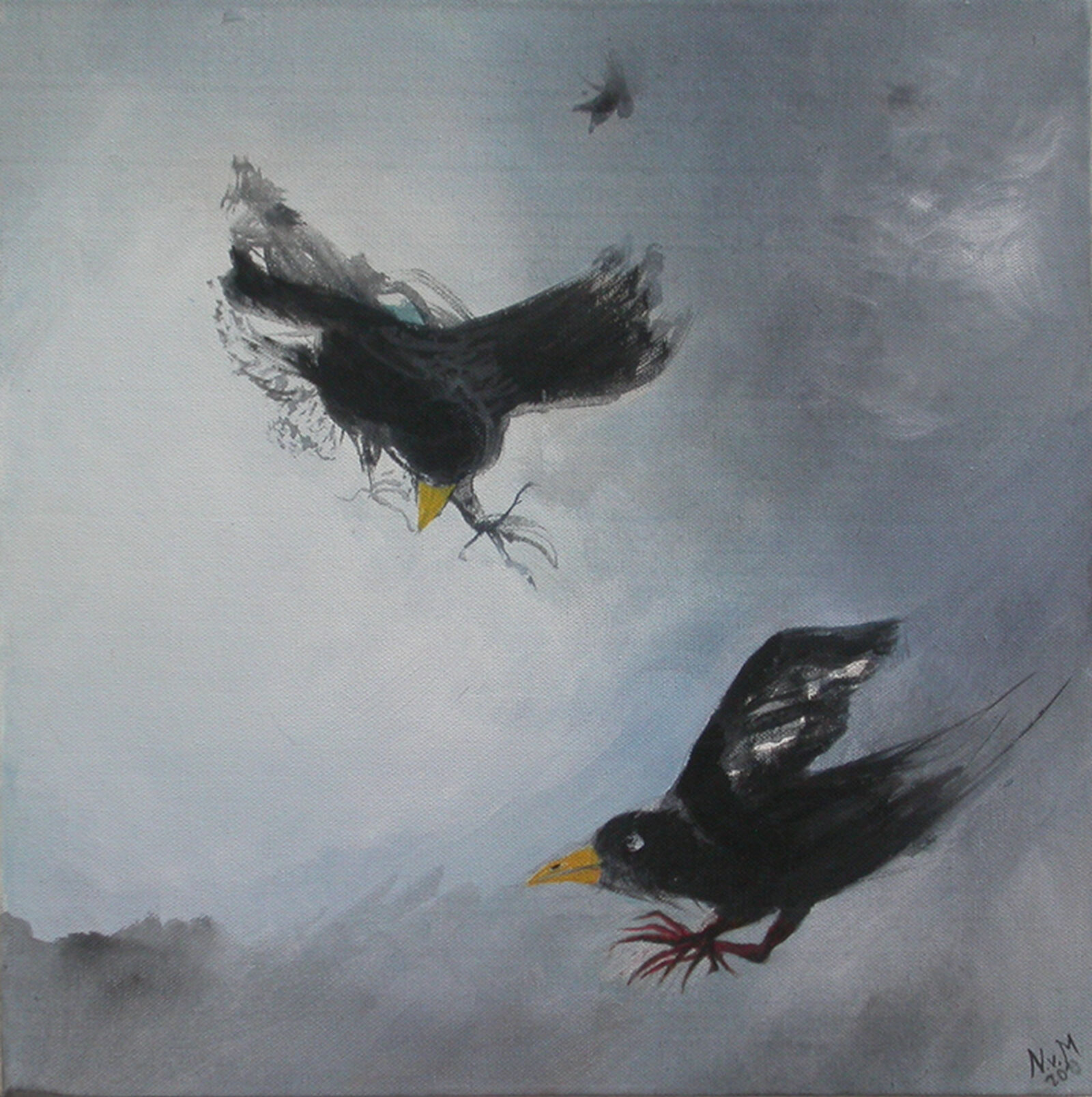 Acryl /Canvas/40x40cm/2009