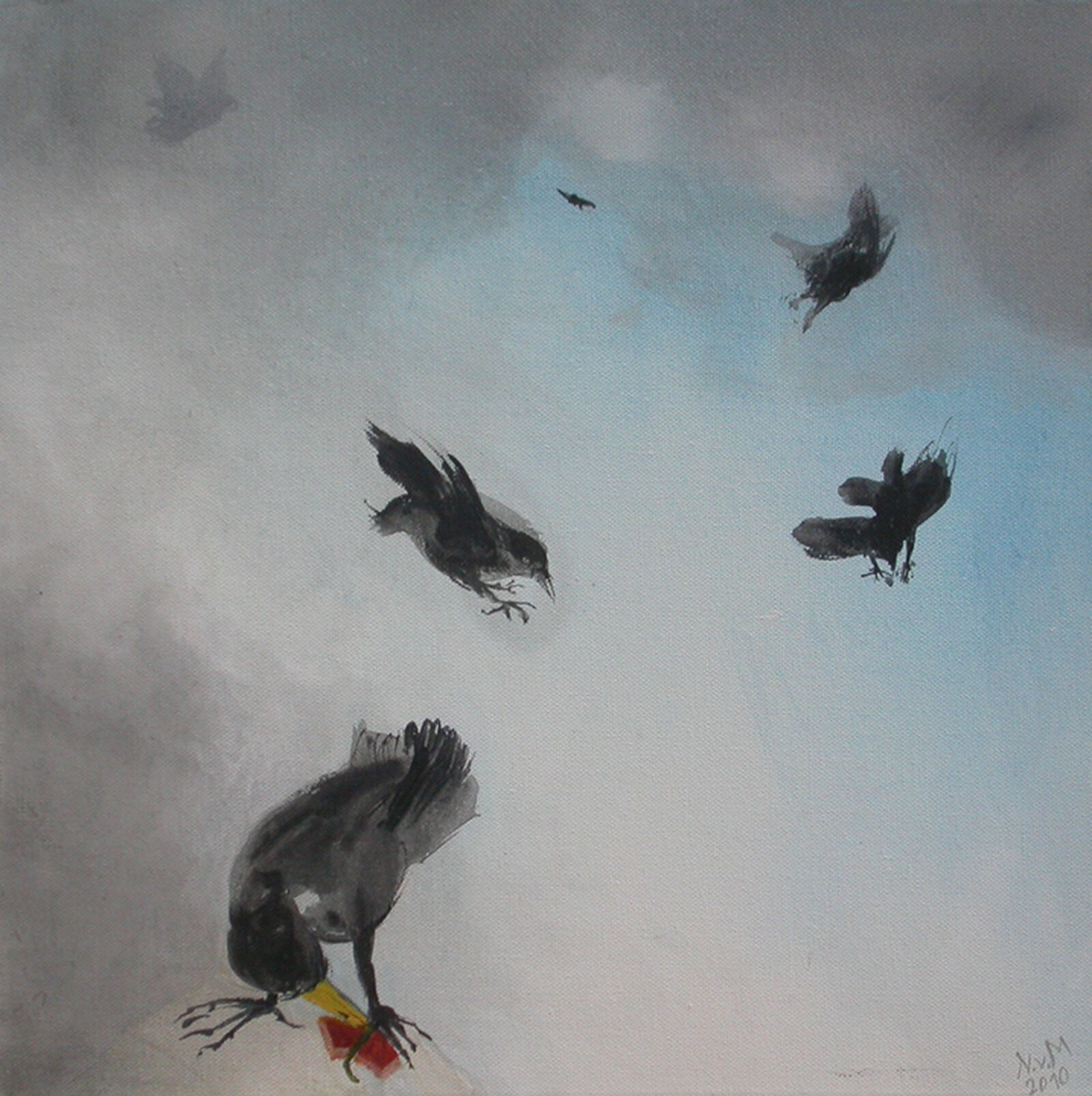 Acryl /Canvas/40x40cm/2010