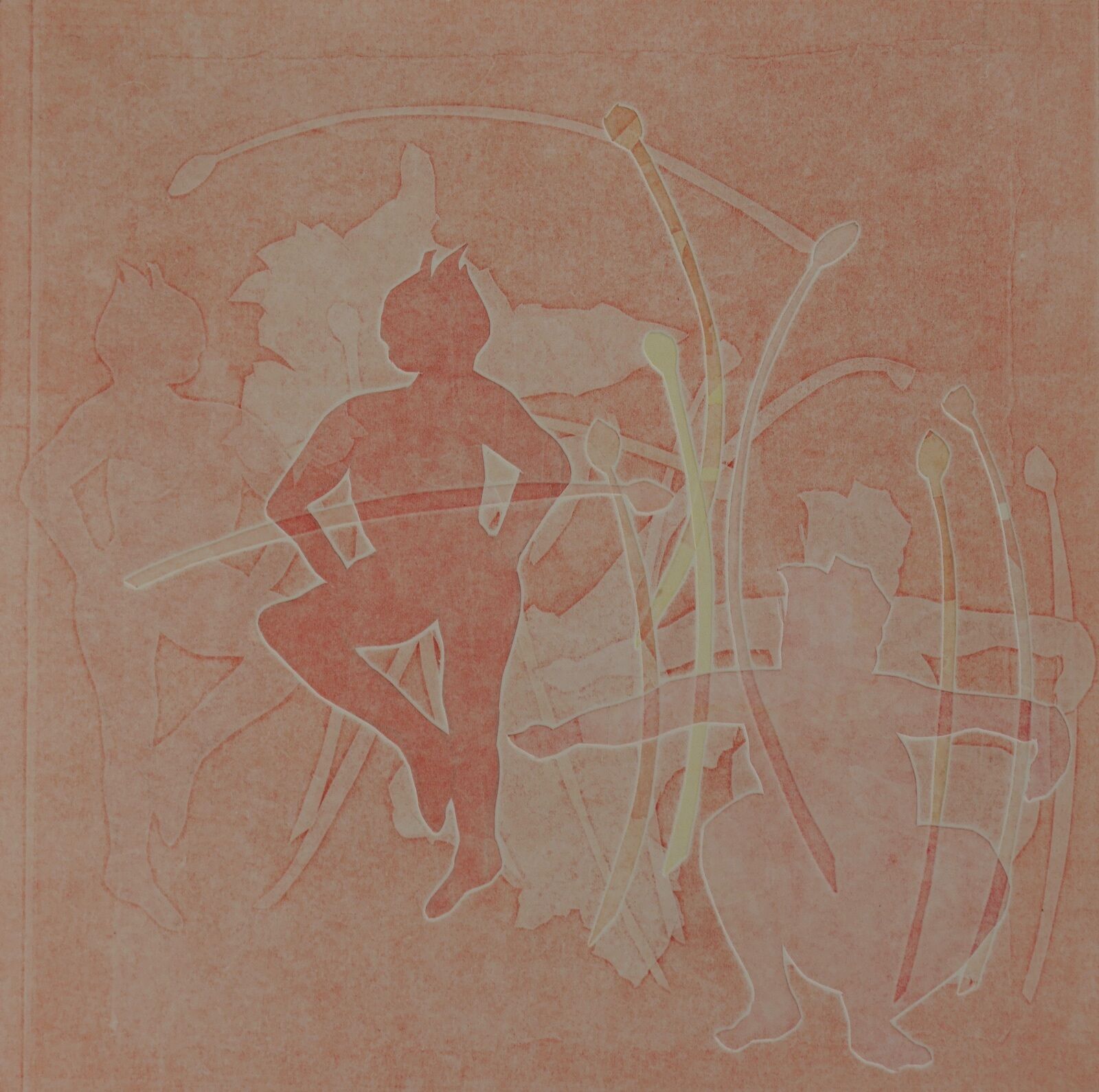 Tanz1 2020 schablonendruck 29x29cm