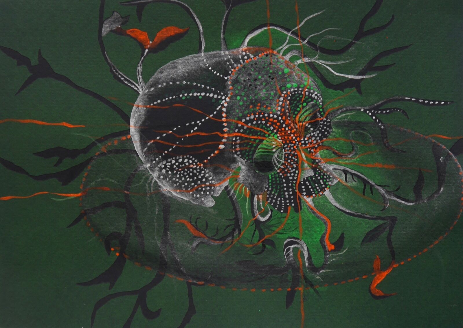 Mex Geschenk1 Acryl Schablonendruck2022295x42cm