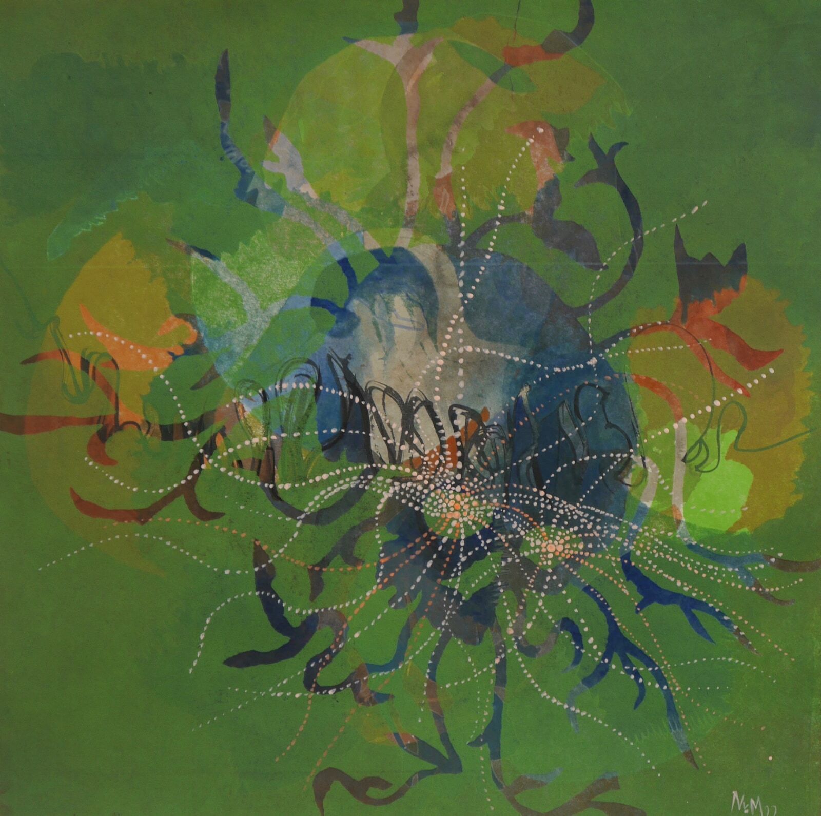 Mex Geschenk5 Schablonendruck Acryl202240x40cm