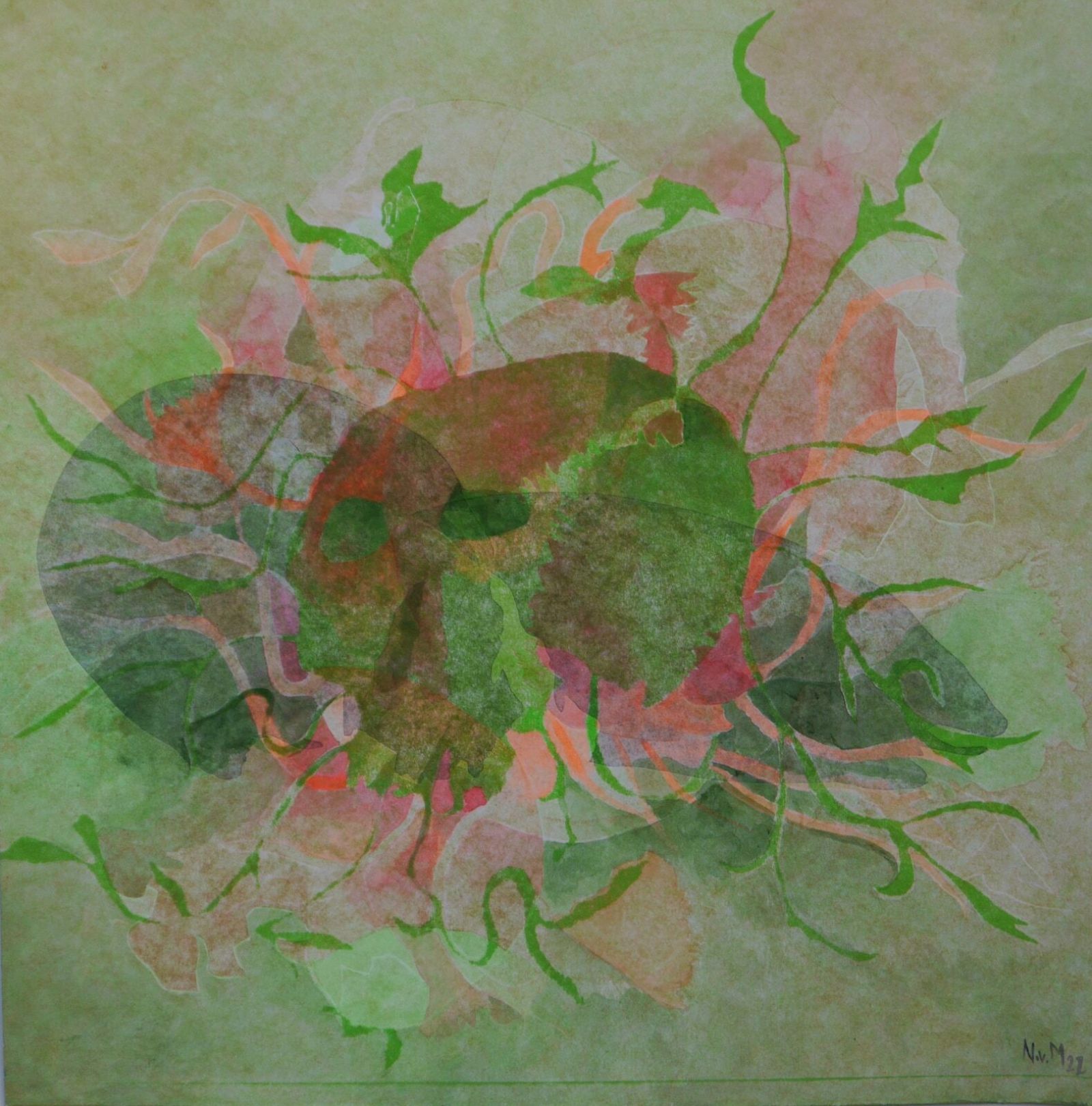 Mex Geschenk6 Schablonendruckacryl202240x40cm