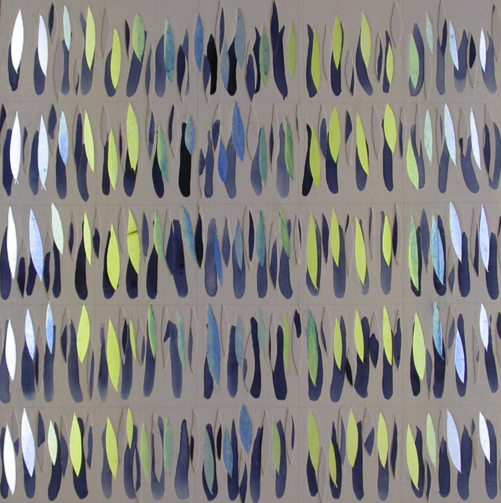 Acryl/Leinwand/60x60cm/2011/LED/Tageslicht von aussen