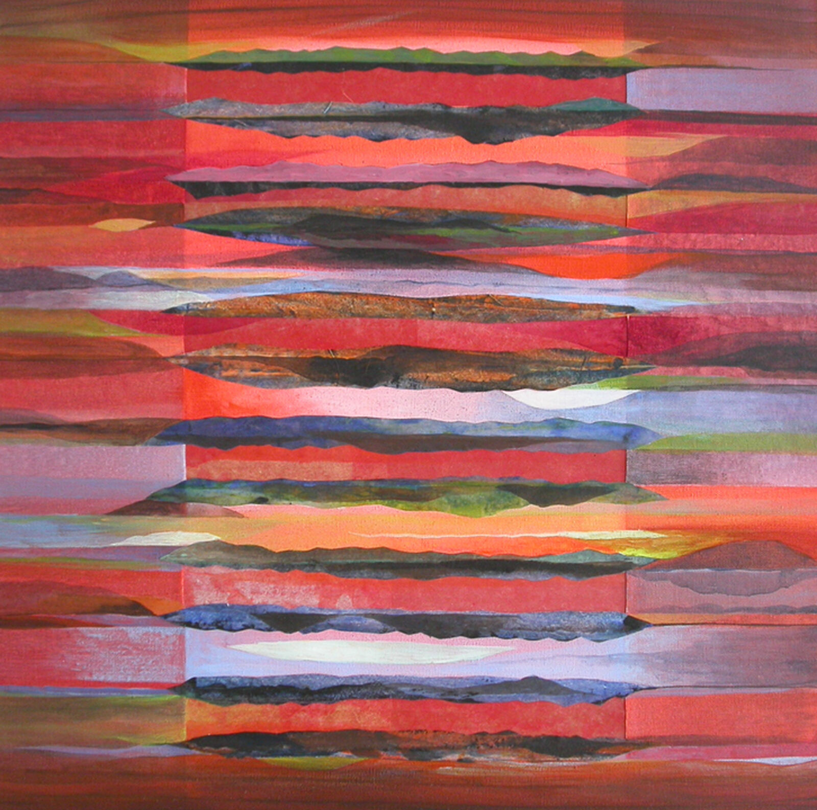 Acryl/Leinwand/60x60cm/2013/Tageslicht von aussen/verkauft