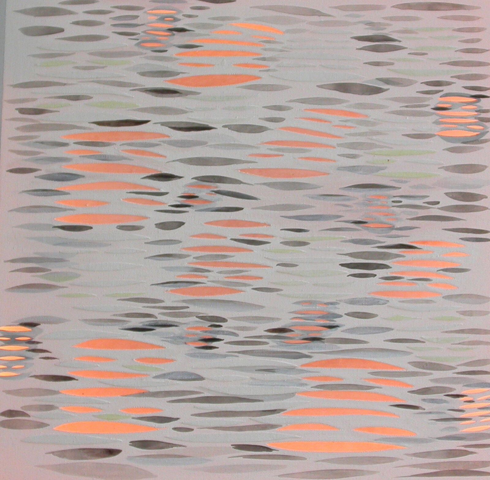 Acryl/Leinwand/60x60cm/2013/Led/orange Tönung