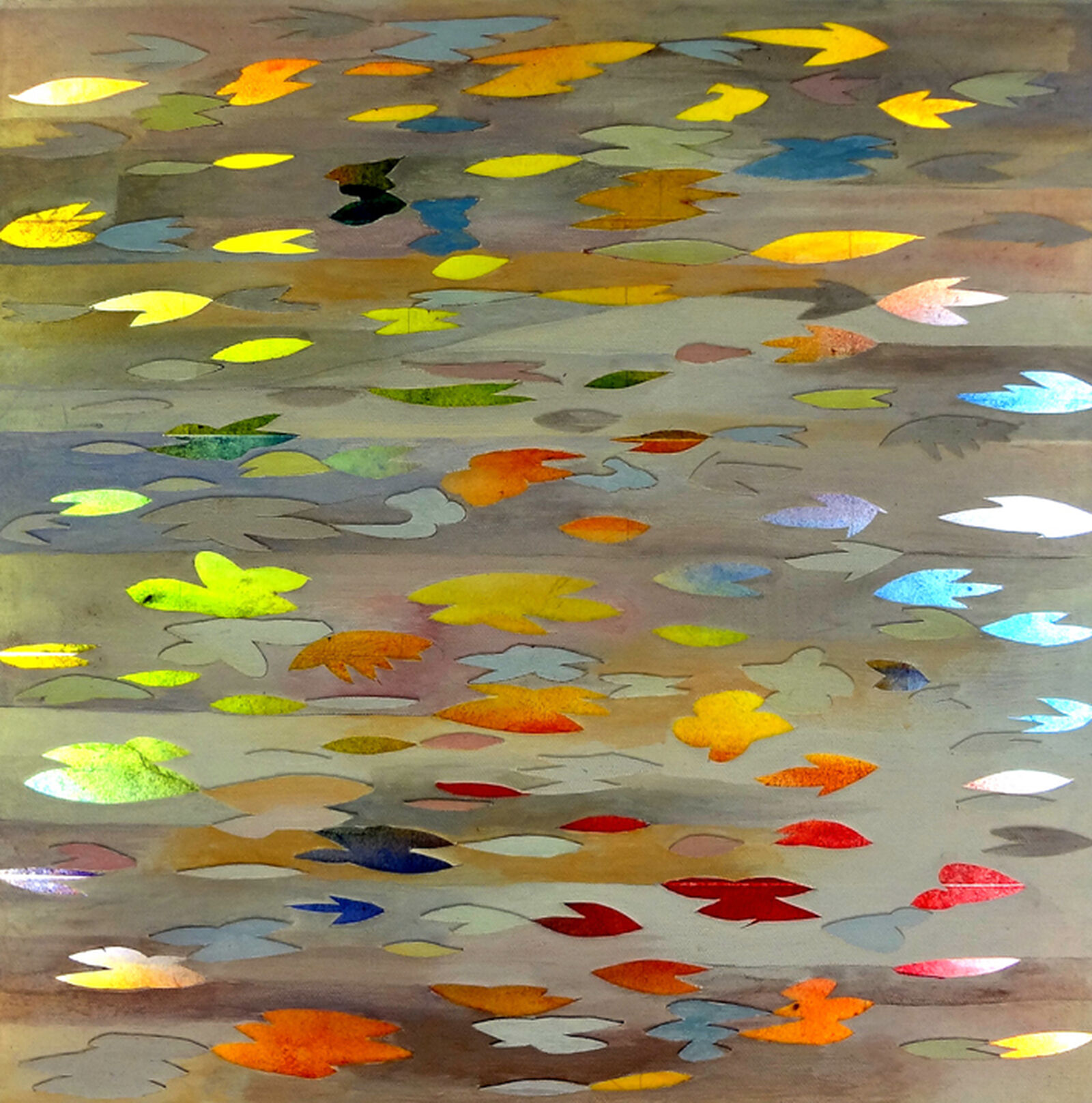 Acryl/Leinwand/60x60cm/2011/LED verkauft