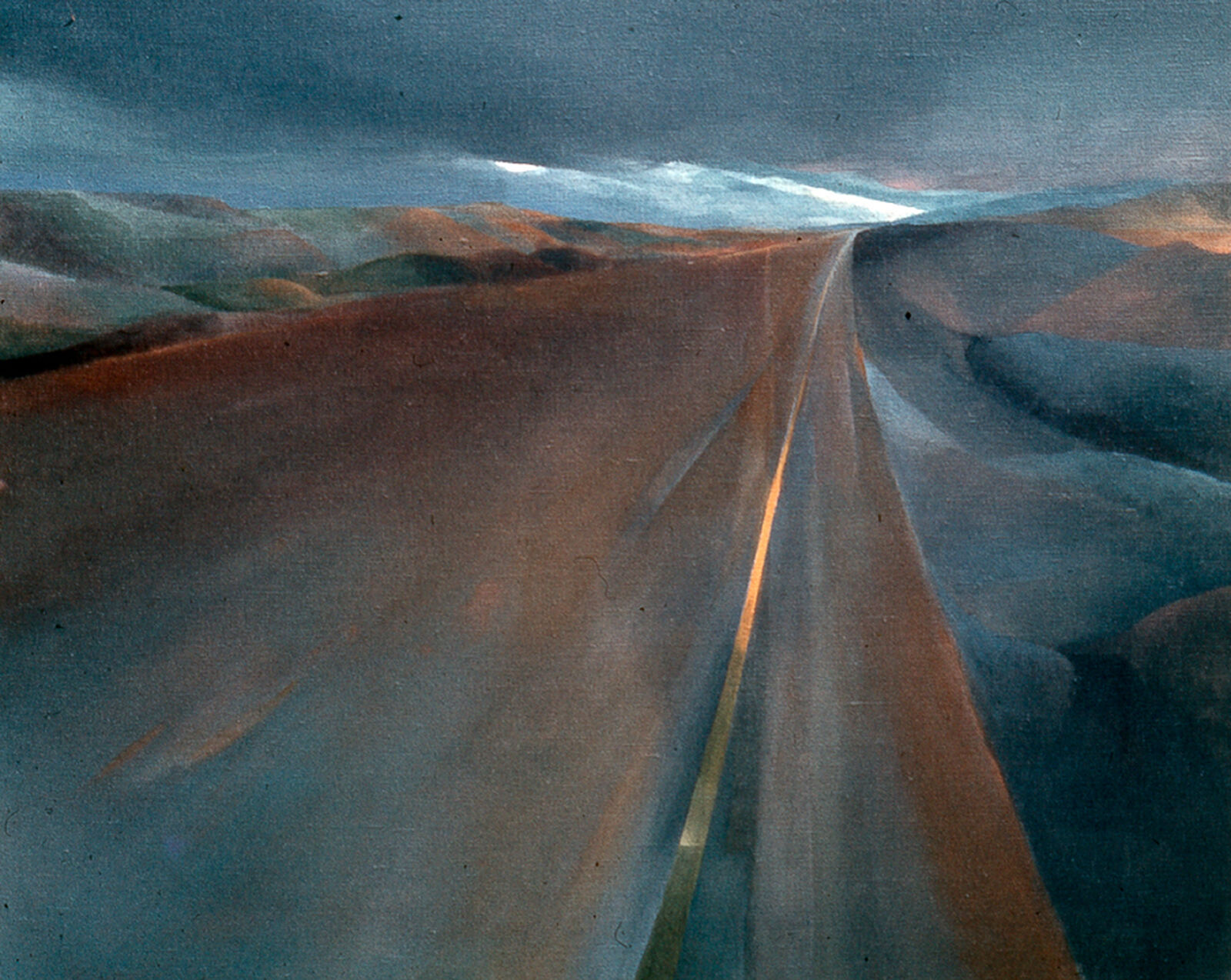 Roadscape Gewitttrig